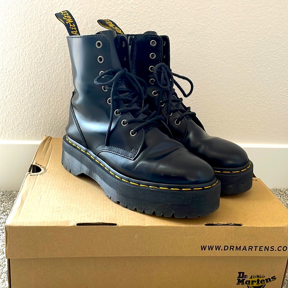 Dr. Marten Jadon Platform Boots